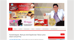 Desktop Screenshot of distributorprodukabe.com